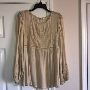 Beige blouse